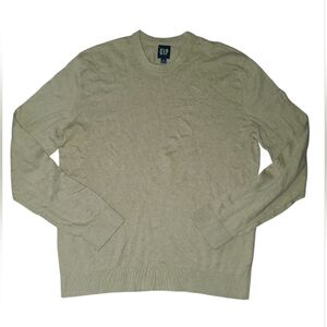 GAP Men's Beige Crewneck Sweater NWOT Size: L